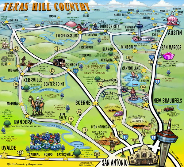 RV Tour of Texas Hill Country - CampingRoadTrip.com
